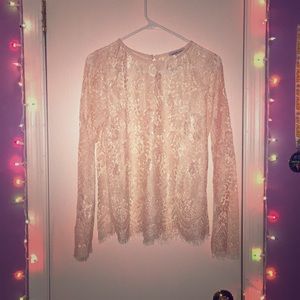 Charlotte Russe All lace Shirt